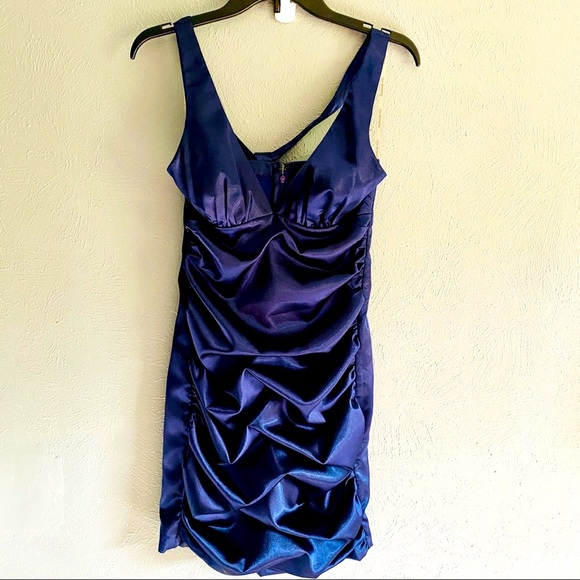 Blue Party Dress - Picture 6 of 9